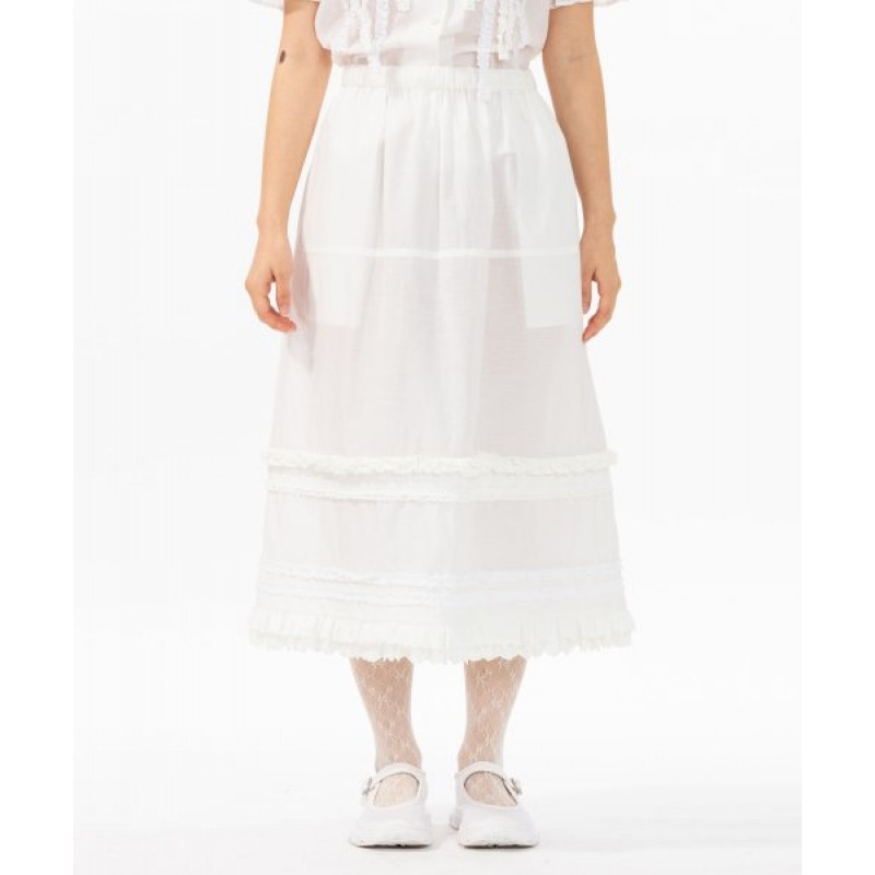 GARDEN SKIRT - IVORY