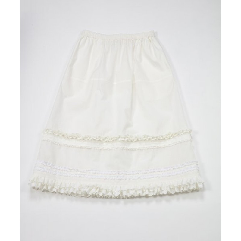 GARDEN SKIRT - IVORY