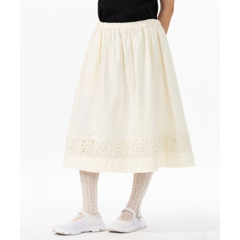 SPRING SOONHEE SKIRT - IVORY