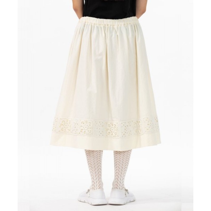 SPRING SOONHEE SKIRT - IVORY