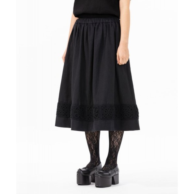 SPRING SOONHEE SKIRT - BLACK