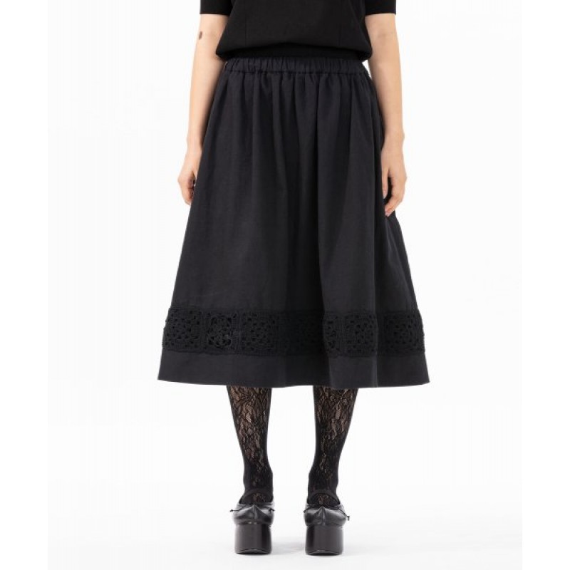 SPRING SOONHEE SKIRT - BLACK