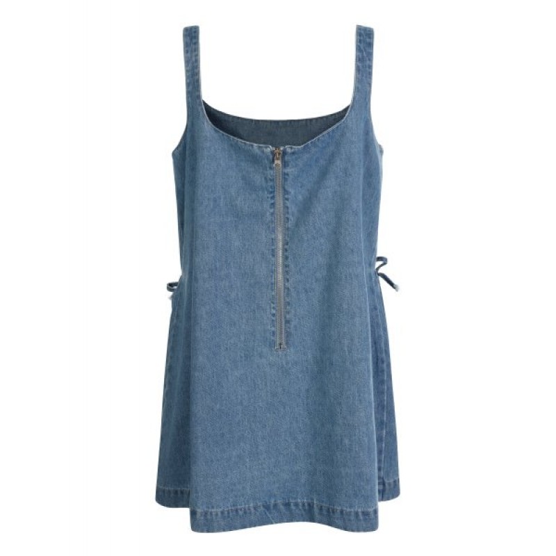 CARGO BOX DRESS BLUE