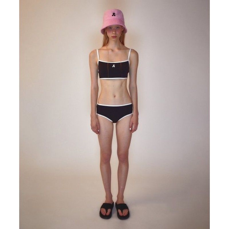 RR LOGO BIKINI BLACK