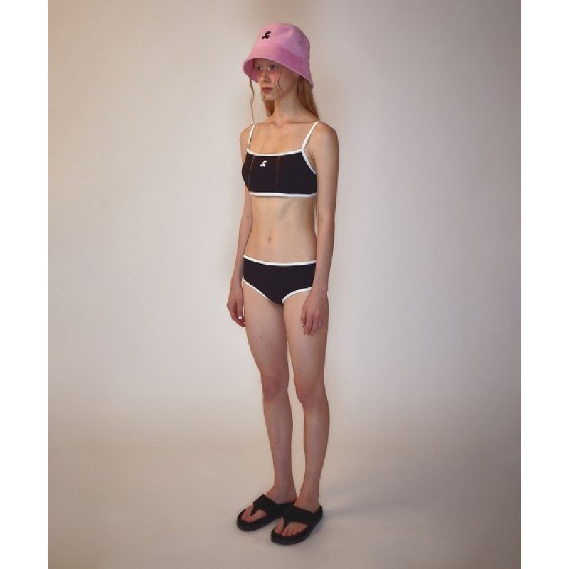 RR LOGO BIKINI BLACK