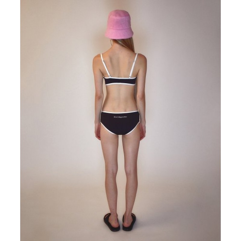 RR LOGO BIKINI BLACK