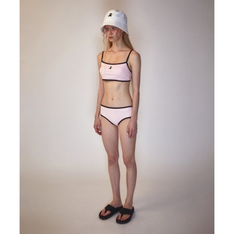 RR LOGO BIKINI PINK