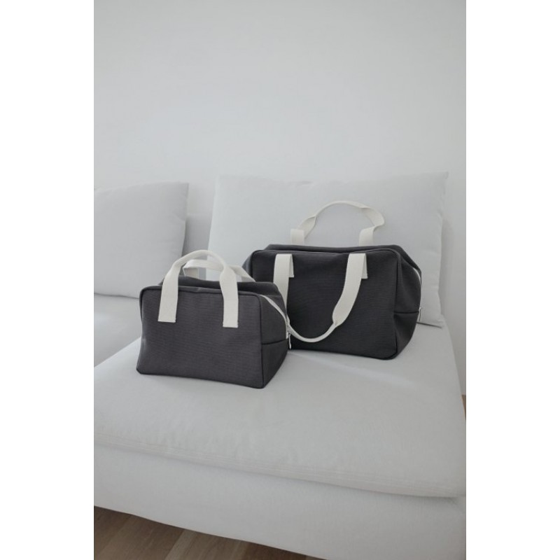 Boston bag (charcoal)_L