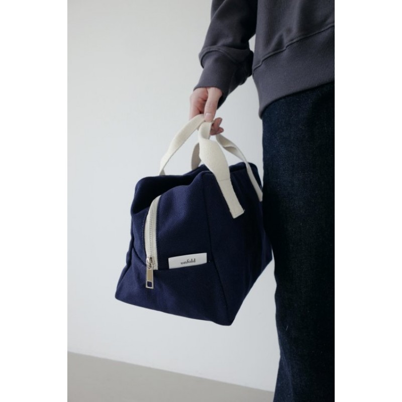 Boston bag (navy)_L