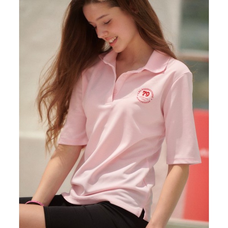 Polo Pique T-Shirt_Pink