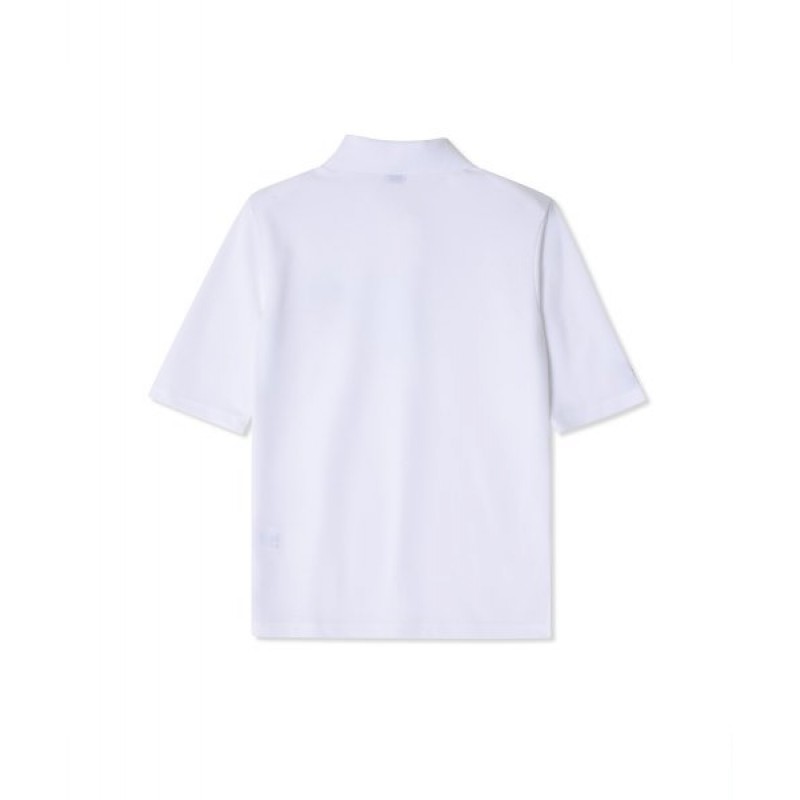 Polo Pique T-Shirt_White