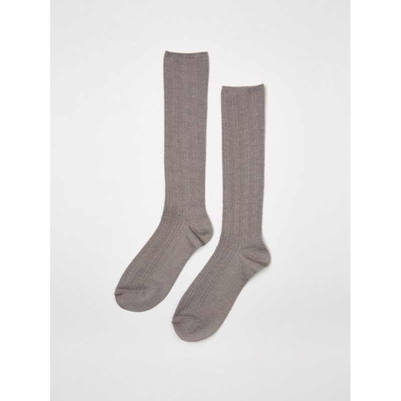 LONG SOCKS IN LIGHT GRAY