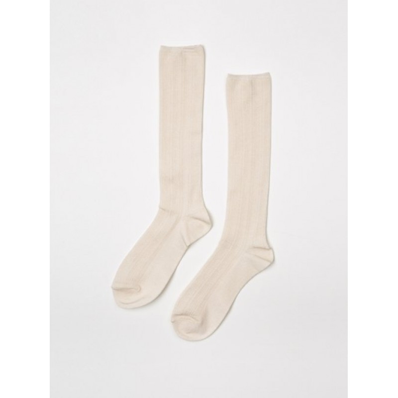 LONG SOCKS IN IVORY