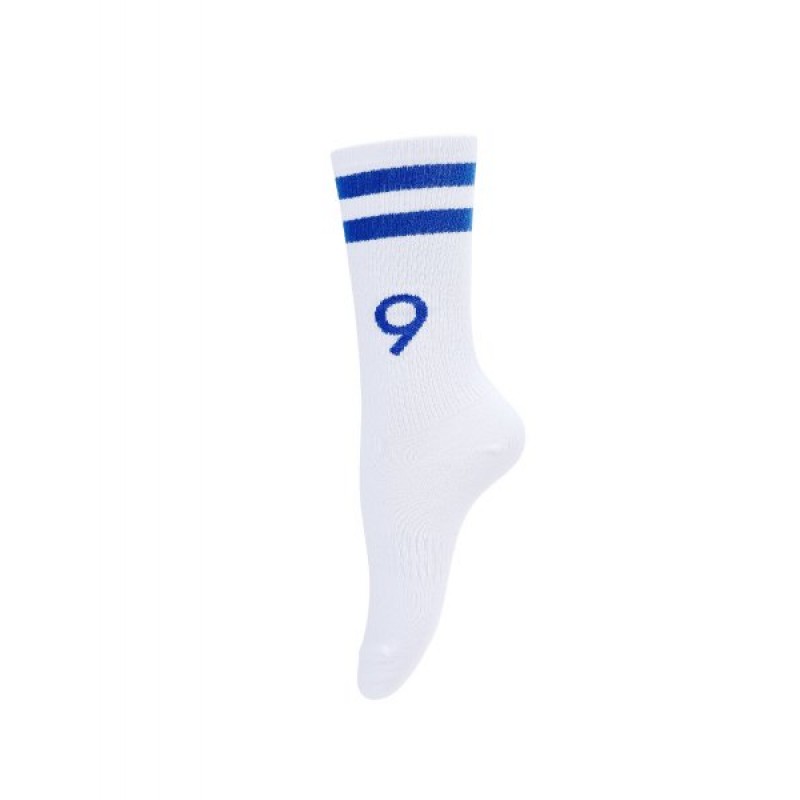 Marine Stripe Socks R/BL