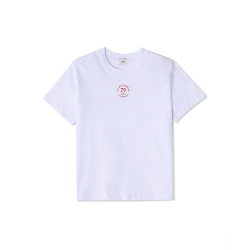 Round Short Sleeve T-Shirt_White